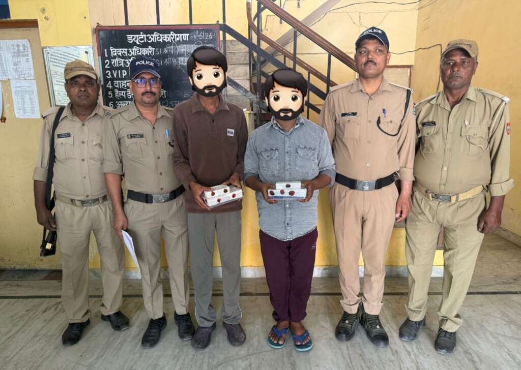 साढ़े आठ लाख से अधिक की स्मैक के साथ 03 शातिर तस्कर गिरफ्तार।