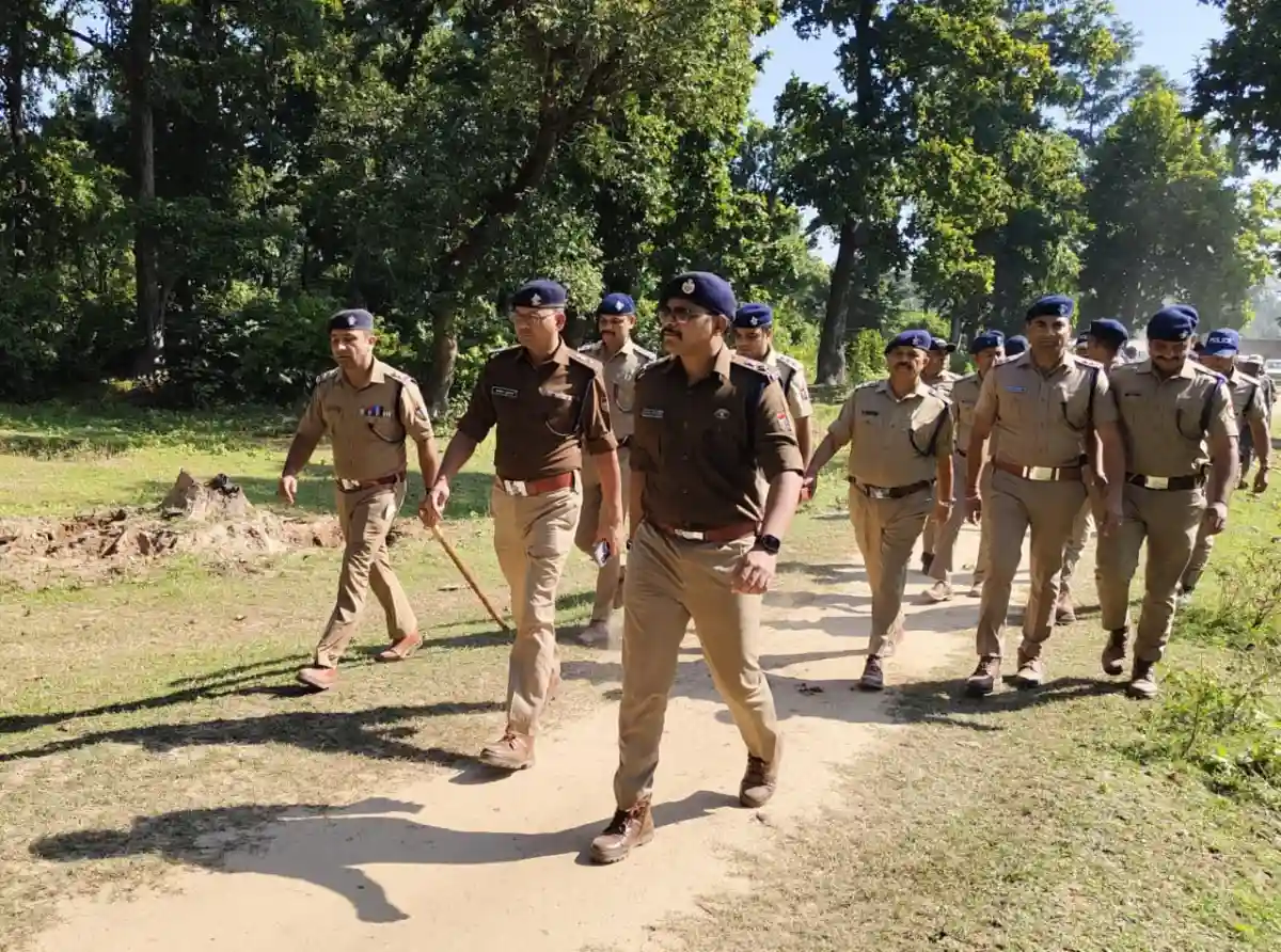 एसएसपी अजय गणपति का ‘ऑपरेशन सफाया’ बना अपराधियों के लिए काल, नानकमत्ता में 10 घंटे तक चला मेगा सर्च ऑपरेशन।
