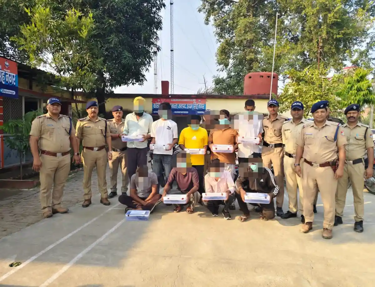 एसएसपी अजय गणपति का ‘ऑपरेशन सफाया’ बना अपराधियों के लिए काल, नानकमत्ता में 10 घंटे तक चला मेगा सर्च ऑपरेशन।